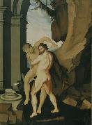 BALDUNG GRIEN, Hans, Hercules and Antaeus